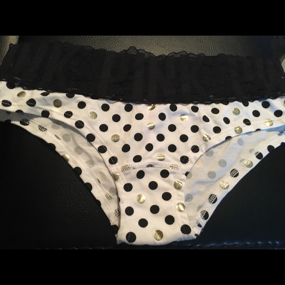 Victoria’s Secret pink lace top low rise hipster